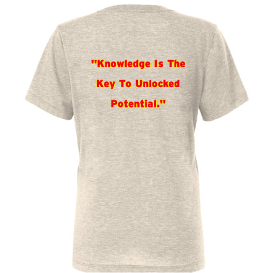 Solid Natural Triblend - BACK